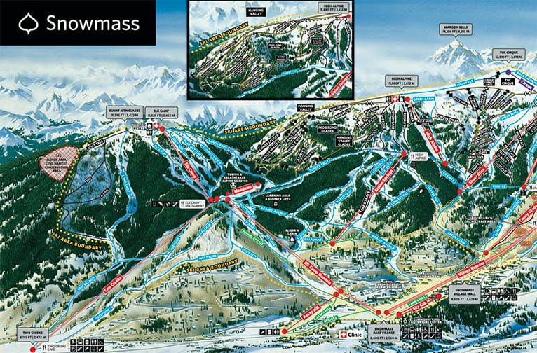 Aspen Snowmass Trail Map