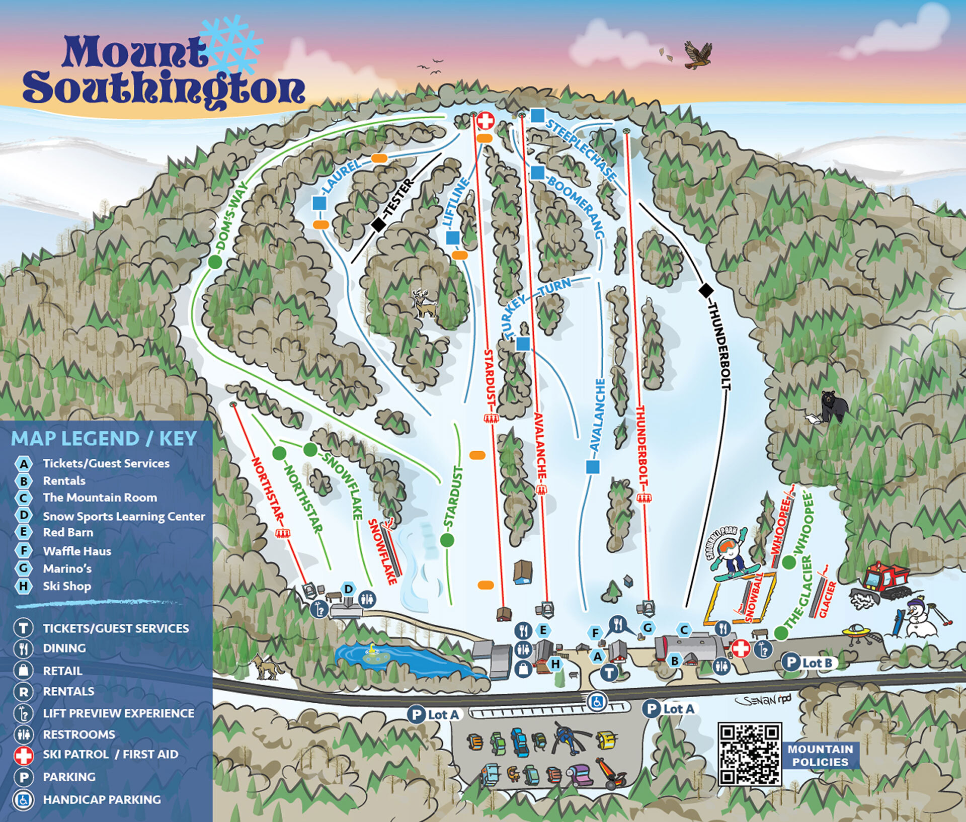 Mount Southington Trail Map